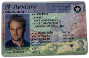 New Oregon FAKE ID