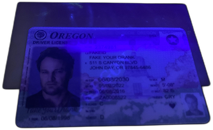 New Oregon FAKE ID - Image 3